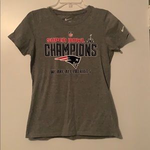 NIKE patriots SuperBowl XLIX tshirt